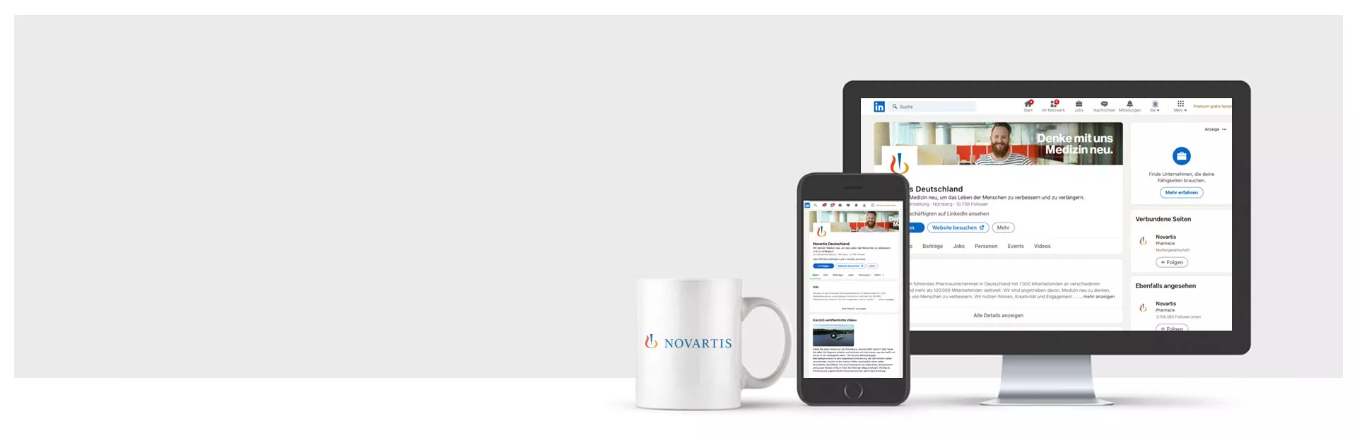 Novartis Deutschland auf LinkedIn