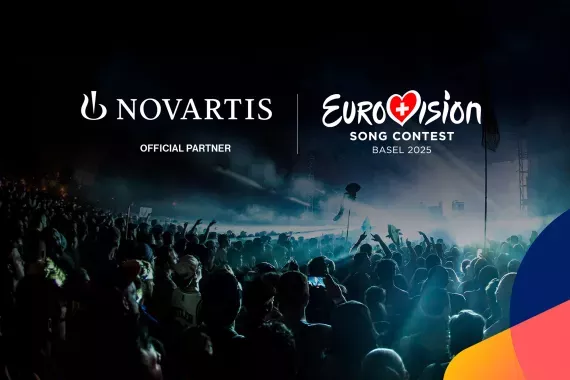 Novartis България е официален партньор на конкурса Евровизия 2025 Novartis България е официален партньор на конкурса Евровизия 2025