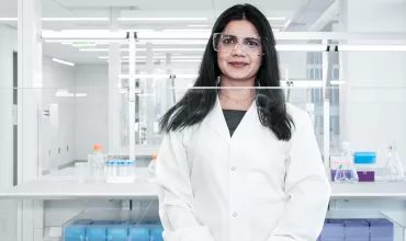 Scientist in a lab Scientist in a lab