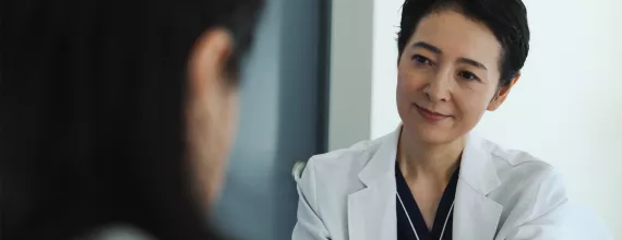 Patient and doctor Patient and doctor