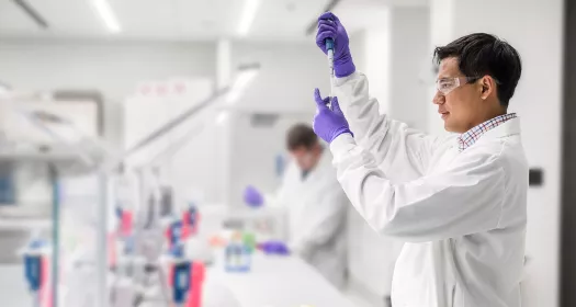 Scientist in a lab